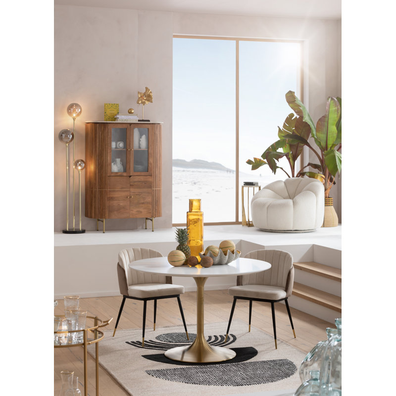 Rectangular Dining Table, 76cm H x 120cm W x 120cm D, White
