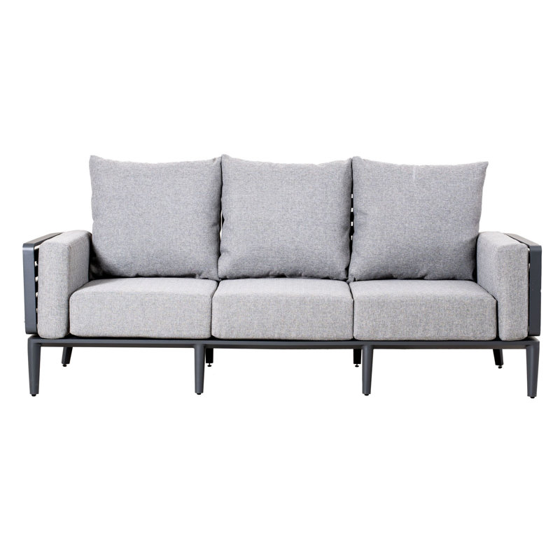 MIMO 3-seater Aluminum Outdoor Sofa with Cushions