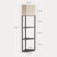 Lacarla Corner Floor Lamp with Shelves Bulb Not Included-33042615