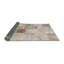 Tapis patchwork gris / rose / beige-842406672