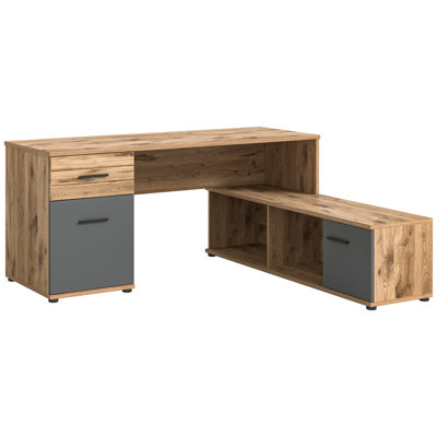 Styrman L-Shaped Executive Desk