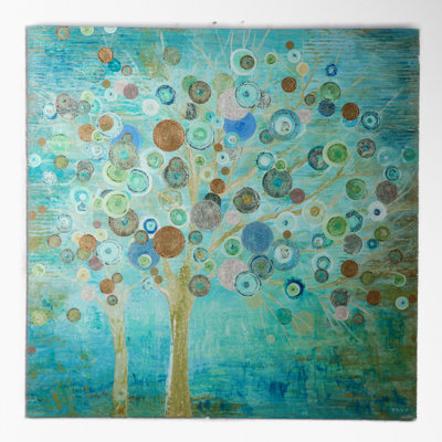 Blooming Spring Painting Print on Canvas