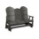Fauteuil coulissant berçant berlinois 5 pieds avec console