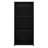 Note 47" Tall Three-Tier Ladder Bookcase Black-1586636210