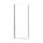 Porte de douche pivotante sans cadre l 32 po x H 72 po avec verre trempé de 1 po d'épaisseur (6 mm)