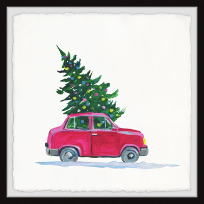 Christmas Tree Passenger II - Single Picture Frame Painting