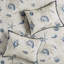 Édredon bleu pour très grand lit - 100% coton, motif décoratif 200Tc Adorn