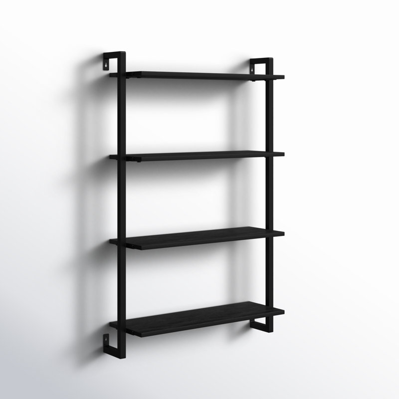 Tablettes murales Phantom, Noir