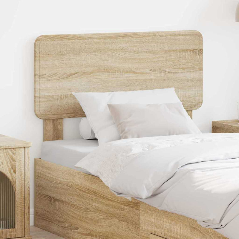 Headboard, UK Single - DE 90 x 190 cm, Sonoma Oak