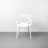 Modholic Nest Dining Chair, White-27656349-122782392