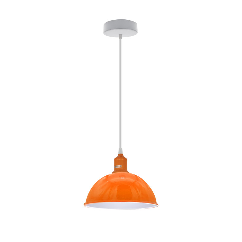 Lawler 1 - Light Single Pendant, Orange