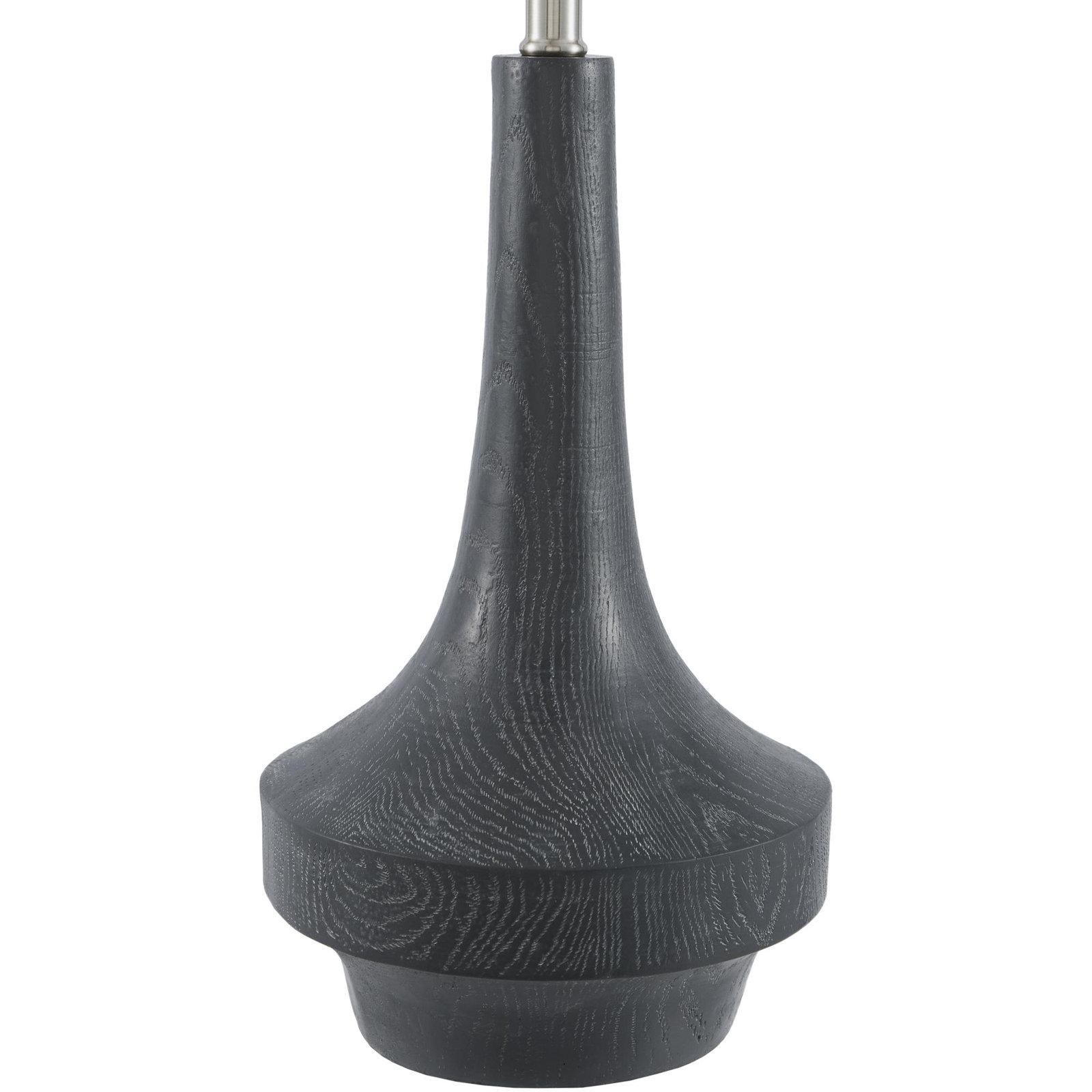 Claudette Resin Table Lamp, Gray