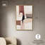 Impression sur toile Plaster Collage III par Art Remedy, cadre doré, 30 x 45-654509614-654509523