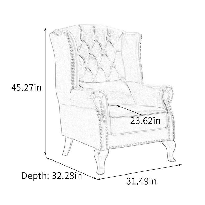Élégant fauteuil inclinable en similicuir, Similicuir bleu