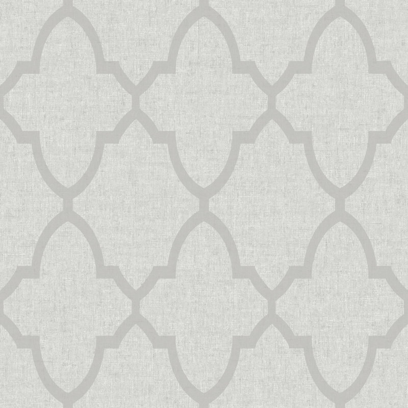Janiyah Diamond 10m x 53cm Wallpaper Roll, Grey