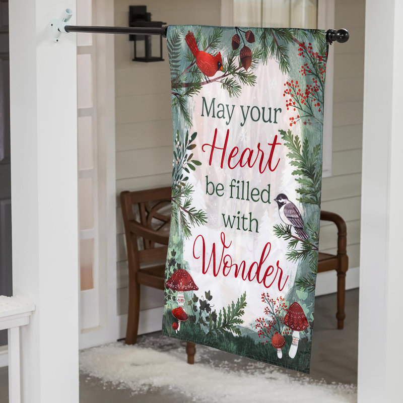 Drapeau de maison Wondering Heart