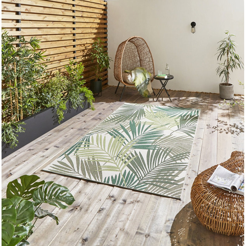 Fowlerville area rug Machine Woven Rectangle Green, Rectangle 120 x 170cm