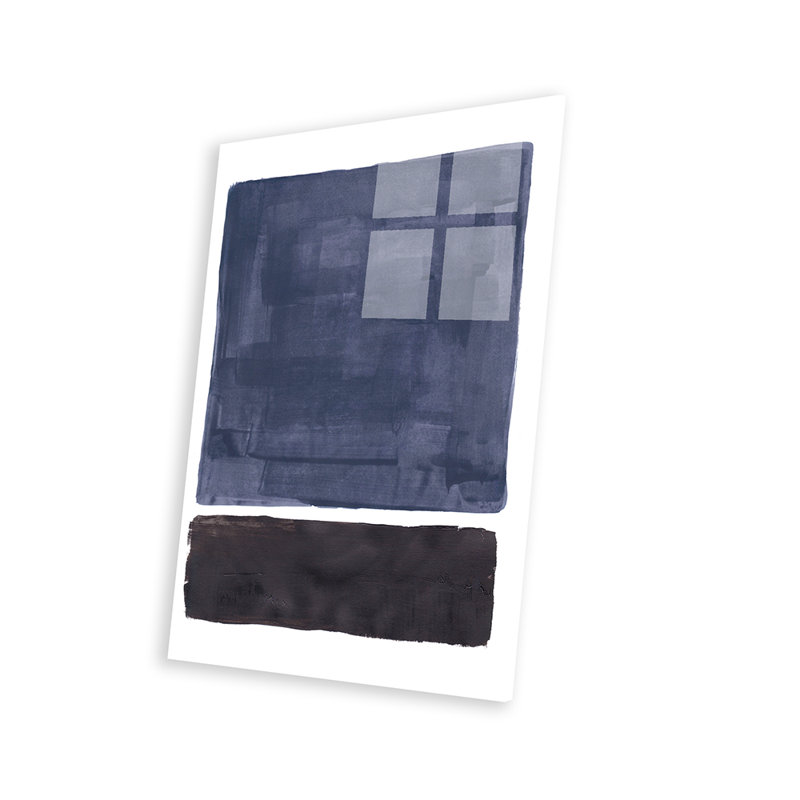 «Rothko Remake Midnight Blue» par Enshape - impression sans cadre
