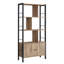 Jazmyne 154.5 cm H x 74 cm W Steel Standard Bookcase-97119920