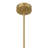 8-Light Chandelier in Warm Brass-128103457