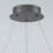 1-Light Dimmable Ring LED Chandelier