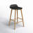 26" H Solid Wood Genuine Leather Counter Stool-376020494