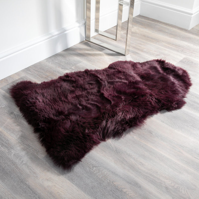 Orcutt Novelty 120 cm x 60 cm Sheepskin Area Rug