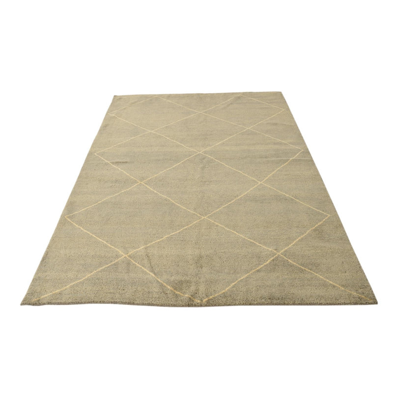 Tapis gris clair 5x8 Pham