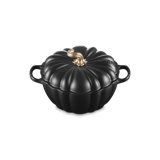 Le Creuset Enameled Cast Iron Pumpkin Cocotte, 4 Qt. - Licorice