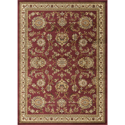 Red 5 ft. 3 in. x 7 ft. 3 in. Area Rug