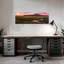 «Majestic Mountain Sunset Reflection Colorful Dramatic Peaceful Landscape Mountain», art mural-313176075