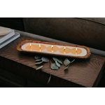 Hibernate Scented Designer Candle with Wood Holder