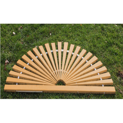 Red Cedar Large Roll-Up 24" L x 24" W Outdoor Door Mat