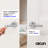 Stark Privacy Door Lever Modern Concealed Design For (Bed & Bath) – Sleek Minimalist Style in Chrome-114645476