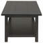 Table basse en bois avec tablette-1927138056