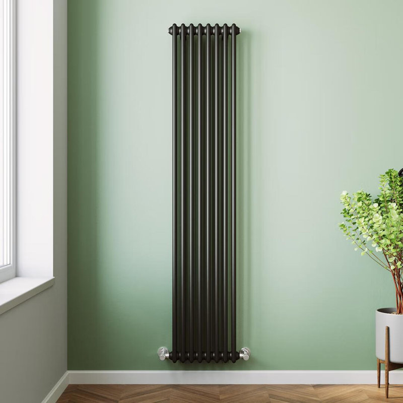 Niven Vertical Designer Radiator, 180cm H x 37cm W x 9cm D