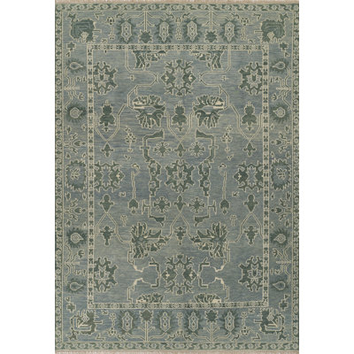 Tapis bleu Momeni Nomad