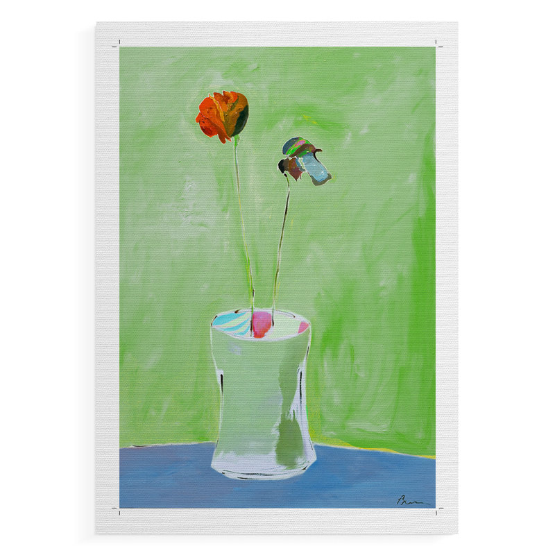 Green Day -Canvas Print Only - NOT FRAMED, 27" H x 18" W