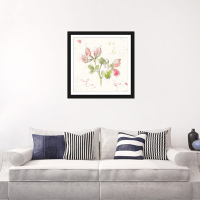 « floral splash ii », reproduction d’art sur toile