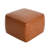 Upholstered Square PU Leather Ottoman