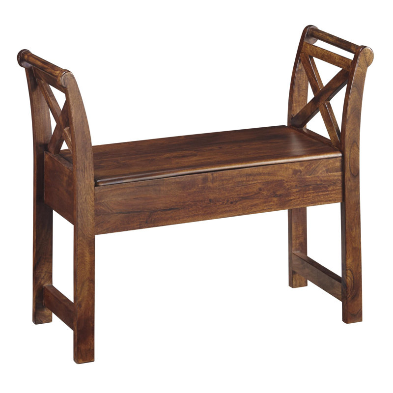 Kylan Solid Wood Storage Bench