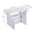 Multi-Functional Kitchen Island With Storage Shelves, Wheels, And Dual Drop Leaf-69535133