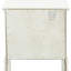 Table de chevet Traditional, 5 tiroirs, blanc