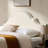 Upholstered Headboard With Durable Metal Legs-1436208540