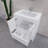 Eden 29.6'' Single Bathroom Vanity with Resin Top-1964467834
