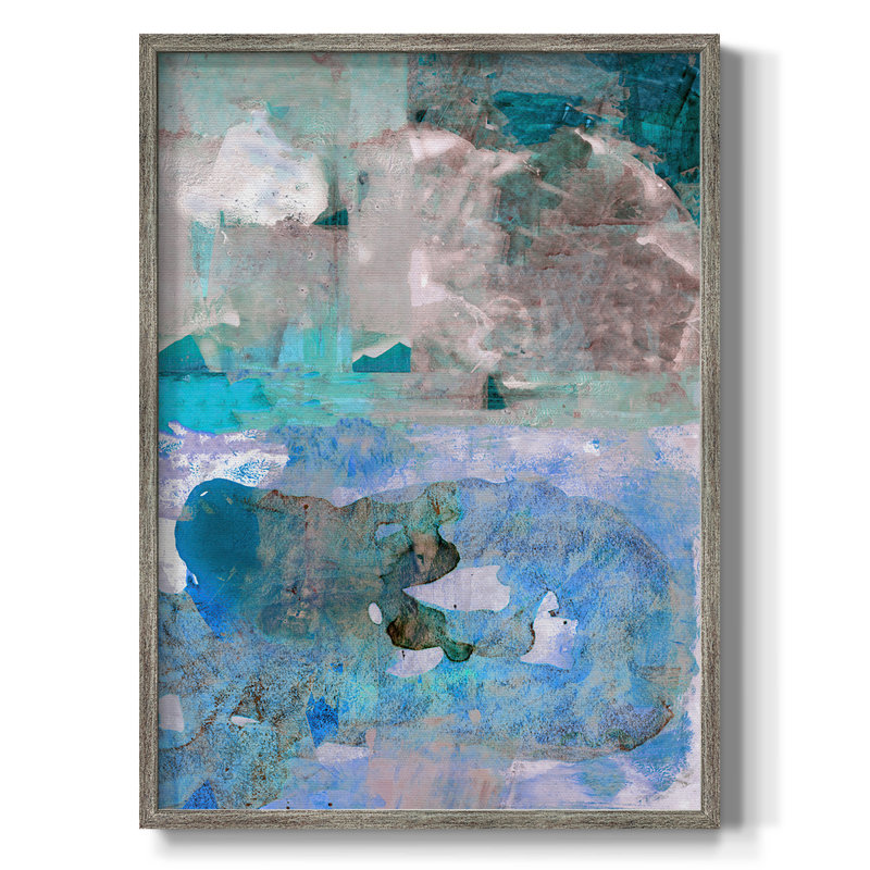 Impasto IV, reproduction encadrée - bois massif, H 21 po x l 17 po