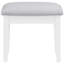 Coiffeuse avec miroir et tabouret Winona