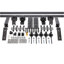 Andromachi Single Door Barn Door Hardware Kit