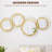 Metal Wall Art, Modern Mirror Decor, Home Hanging Wall Sculptures