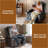 Adjustable Reclining Chair for Elderly with Cup Holders, Side Pockets, and USB Port-126936743